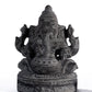 Black Stone  Idol Valampuri Vinayagar 12 inch