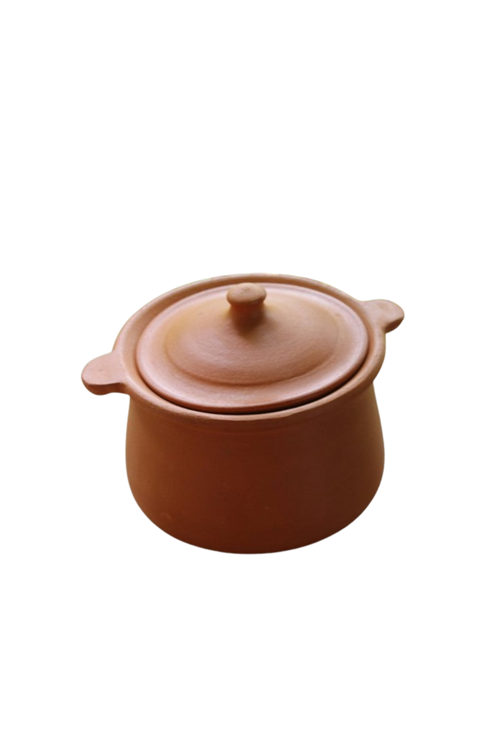 Natural finish Mitti ke Bartan used for Indian cooking, showcasing rustic texture and ideal for slow-cooking flavorful curries and kootu.
