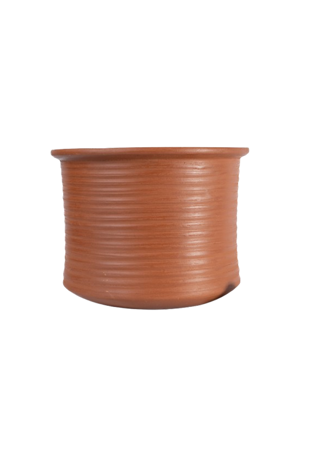 Traditional earthen clay cooking pot with lid – perfect for making authentic South Indian dishes like Briyani, Sambar, Kuruma, Kootu etc.,