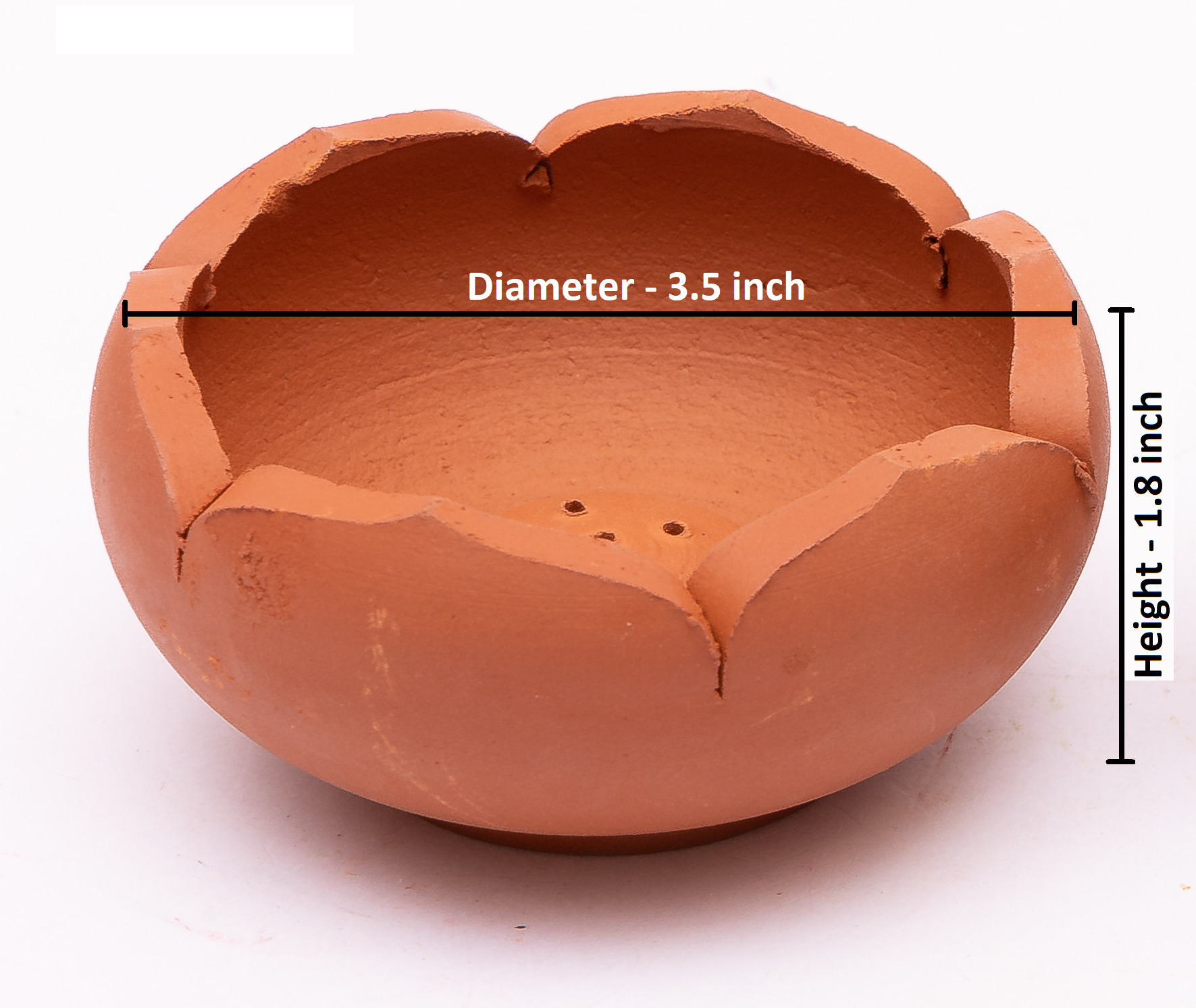 Terracotta agarbatti Stand / Vathi Stand, Incense Stick Holder (Pack of 3)