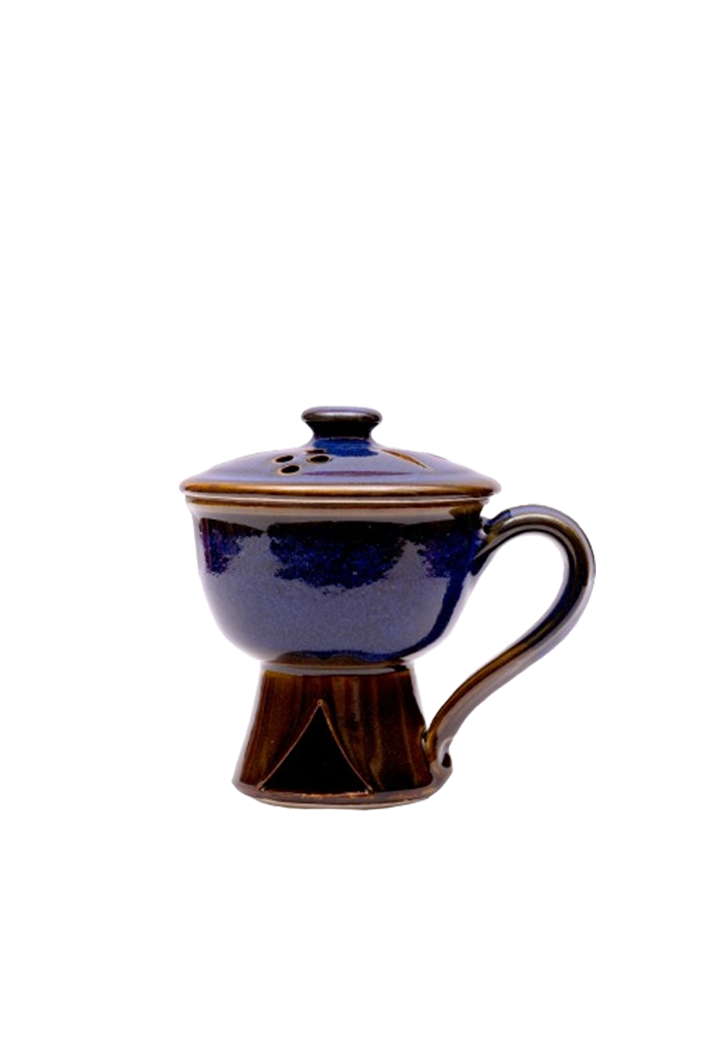 Handcrafted incense holders with lid shown on white background, ideal for pooja room use and gifting spiritual decor.