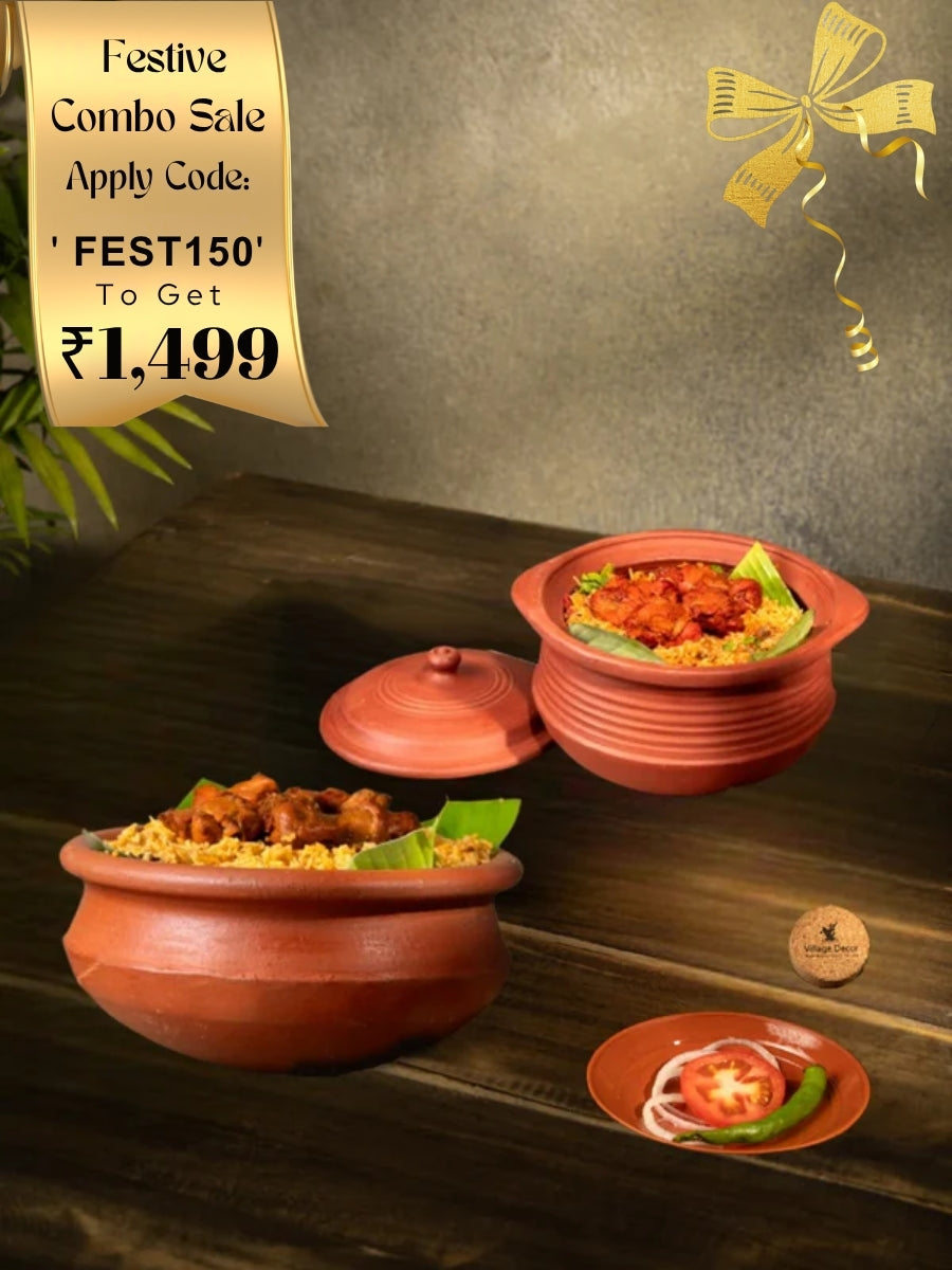 Clay Cookware Combo