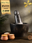 Buy Traditional Mortar & Pestle (Rubbu Rolu|Attu Kallu) Online at Best ...