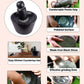 Black Stone Polished Attukal / mortar & pestle (B * H - 10 * 6 inch)