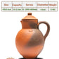 Terracotta clay Water jug -2000 ml (Pre-seasoned)