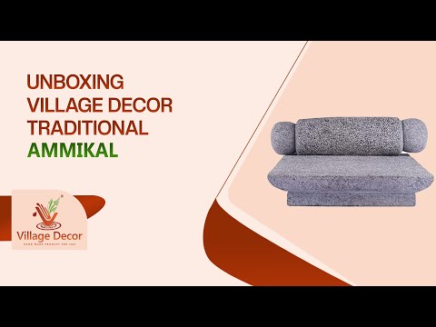 Handmade Traditional Ammikal Unboxing.