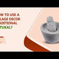 Black Stone Unpolished Attukal | Rubbu Rollu | Mortar & Pestle (B * H - 12 * 7 inch)