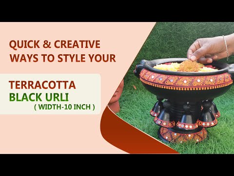 Different Ways Of using Terracotta Urli