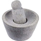 Black Stone Attukal / mortar & pestle (B * H - 12 * 7 inch)