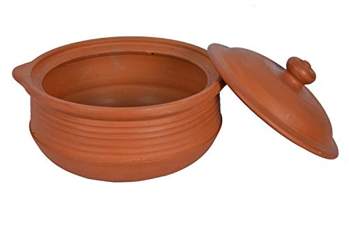 Earthen Clay Cooking Bowl - 1500 ml