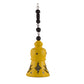 Terracotta  Decorative Hanging  Yellow Bell , 11.8 inch