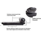 Black Stone Ammikallu / Mortar and Pestle (L * B - 15 inch * 10 inch)