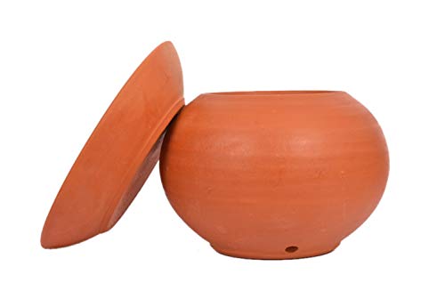 TerracottaApple Shape Planter with Bottom Tray, 1 Piece