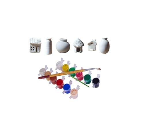 Kids Pottery Coloring Sets