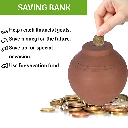 Buy Online Terracotta Coin Bank Online Undiyal Village Decor.in