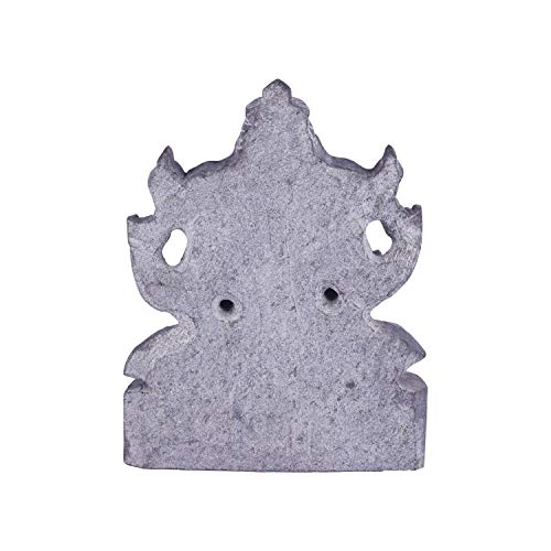 Black Stone Idol Valampuri Vinayagar 9 inch