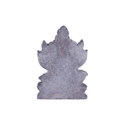 Black Stone Idol Valampuri Vinayagar 6.5 inch