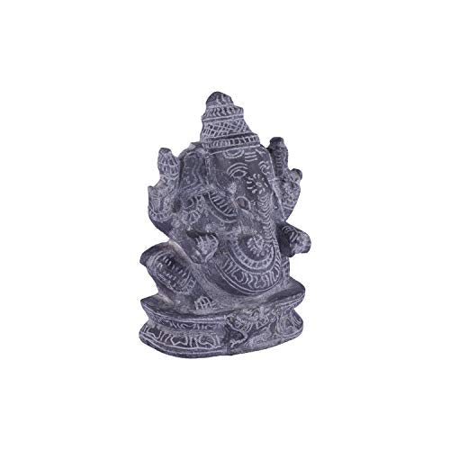 Black Stone Idol Valampuri Vinayagar 6.5 inch