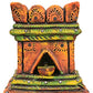Terracotta Tulsi Pot, Multicolour, 7.5 X 8.5 inch, 1 Piece.