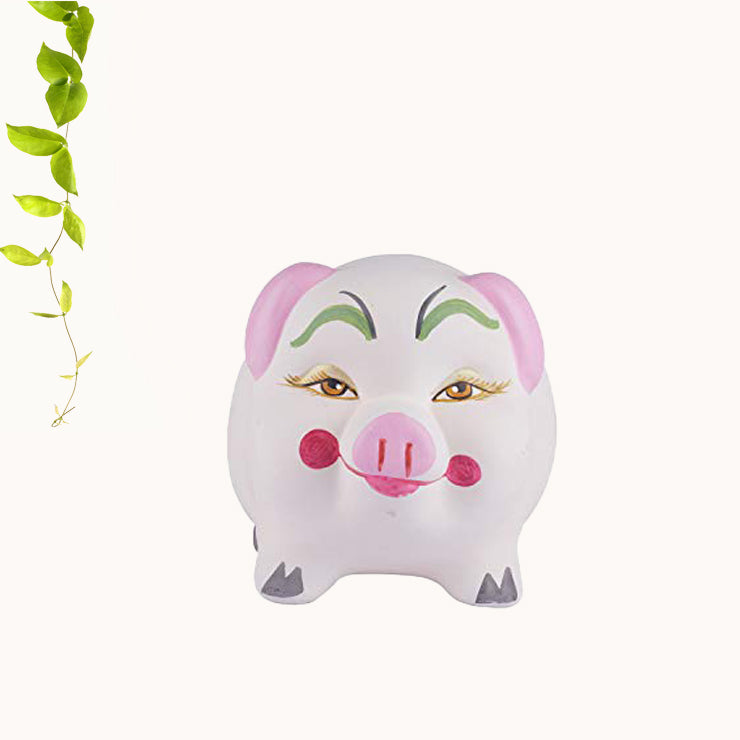 Terracotta Money Plant/ Piggy Planter-1qty