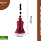 Terracotta Decorative Hanging Red Bell - 11.8 inch
